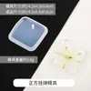 Resina Epóxi Cristal DIY Multi-Estilo Perfurador Espelho Pingente Molde de Silicone Pacote de Material Cola de Resina Epóxi Molde Modelo
