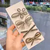 2026 Novo Estilo Coreano Franja Grampo Urso Flor Retro Simples Conjunto de Grampos de Cabelo para Mulheres Pena Pérola Grampo de Cabelo Lateral