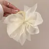 Pinza de Agarre Negra Grande Irregular para el Cabello Pinza de Tiburón Pinza de Agarre para el Cabello de la Cabeza de las Mujeres Estilo Ins