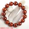Pulsera de sándalo rojo sangre Cuentas de sándalo rojo de Zambia Pulsera de joyería para hombres y mujeres como sándalo rojo lobulado Venta al por mayor de fábrica