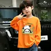 Camiseta de Ropa Interior Nueva Modelo Otoño e Invierno 2026 para Niños Niños, Camiseta de Manga Larga de Algodón Puro de Dibujos Animados para Bebé Niño