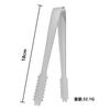 Pinza para Hielo de Acero Inoxidable Transfronteriza de Alto Valor Antideslizante Pinza para Hielo para el Hogar Pinza para Azúcar Pinza para Barbacoa Pinza para Hielo de Acero Inoxidable