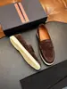 Comercio Exterior ZNA Mocasines Retro Mate Zapatos de Cuero Transpirables Suela Suave Slip-on para Conducir Zapatos de Hombre Transfronterizos Talla Grande Zapatos de Hombre