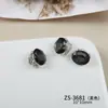 Nuevos y Modernos Lujosos Deslumbrantes Accesorios para Uñas con Pedrería Apilada Huevo de Paloma Decoraciones de Uñas de Cristal de Alta Calidad