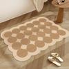 Alfombrilla de baño, Alfombrilla absorbente de tierra de diatomeas para baño, Felpudo antideslizante para entrada, Alfombra para recibidor del hogar, Antideslizante y resistente a la suciedad