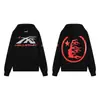 Moda Estadounidense Transfronteriza Hellstar Calle Estadounidense Hip-Hop Versátil Casual Otoño e Invierno Sudadera con Capucha Estampada