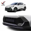 Adecuado para Toyota 24 Versión Europea Chr Parachoques Delantero Modificado Tira Brillante Decorativa Galvanizada Parche para Luz Antiniebla