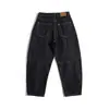[Calça jeans original] Lavagem retrô, corte solto, de alta qualidade, moderna, na moda, estilosa e versátil, calça jeans masculina