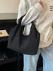 Bolso de Hombro de Mezclilla de Gran Capacidad Nuevo Primavera 2026, Bolso Tote Simple y Versátil para el Trabajo, Bolso de Mano de Alta Gama
