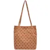 Bolsa Tote de Gran Capacidad Estilo Nuevo Hombro Único Axila de Moda Lunares Bolso Casual Simple de Hombro Único para Salir