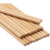 Palillos de bambú tallados naturales para cocina, palillos de madera maciza sin lacar para el hogar, palillos de bambú de alta gama para restaurantes, resistentes a altas temperaturas, antideslizantes y sin cera.