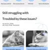 Peine Desenredador Profesional para Perros y Gatos, Rastreador de Acero Inoxidable para Pelo Enredado, Herramienta de Aseo Minimalista para Mascotas de Pelo Largo