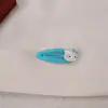 Presilha de Gatinho Desenho Animado Fofo Gelo Transparente Elástico Doce de Alta Elasticidade para Rabo de Cavalo Corda de Gato para Cabelo Anel de Cabelo Venda por Atacado