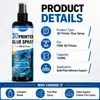 KineShineX Impressão 3D Mesa Aquecida Cola Spray 100ML Plataforma de Impressão FDM Intensificador Adesivo Anti-Modelo