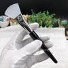 Cepillo para mascarilla de silicona cepillo para mascarilla Varilla negra spa facial mascarilla de lodo silicona suave fácil limpieza herramientas de belleza