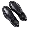 Sapatos masculinos marca Dragonfly novos sapatos de couro genuíno com sola macia, respiráveis, versáteis, estilosos para uso formal, sapatos casuais de couro de alta qualidade para homens