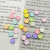 Pintura Crema Aleación Cuentas Espaciadoras Pequeñas Colección DIY Colgante para Coche Pulsera Cadena de Teléfono Móvil Cuerda para la Cabeza Accesorios para el Cabello Accesorios
