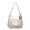 Bolsa Tote Versátil de Gran Capacidad para Viajes Diarios de Mujer Estilo Nuevo Primavera 2026 Textura Simple de Alta Calidad Mochila de Hombro Único