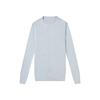 Processamento de Amostra Personalizado Outono Malha Top Feminino Slim Fit Base Interna Gola Redonda Plissado Manga Longa Suéter Pulôver