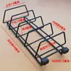 Estante para tazones, escurreplatos, accesorios de estante de supermercado engrosados, estante de almacenamiento, estante para tablas de cortar, estante para platos, gancho, estante colgante multifuncional
