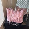 Bolsa de Ombro Grande Capacidade Transfronteiriça para Mulheres 2026 Novo Estilo Coreano Tendência Moda Bolsa Tote Bolsa de Ombro Elegante de Alta Qualidade