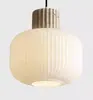 Estilo de canción estética bambú-junta mármol natural candelabro de comedor, mesa de comedor, barra de bar, sala de té Zen, estudio, lámpara de oficina larga