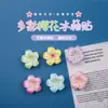 Imán para Refrigerador Estilo Chino Frangipani Imán Flor de Durazno Estilo Chino Creativo Pizarra Blanca Tablero de Mensajes de Oficina Flor Floreciente Riqueza Pegatina