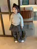 Pantalones para Niñas 2026 Nuevo Estilo Otoñal Pantalones Casuales de Moda con Piernas Acampanadas para Niñas y Niños Pequeños, Pantalones de Campana Versátiles para Niños para Otoño