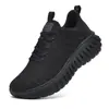 Zapatos Deportivos Casuales Ligeros de Malla Flyknit con Suela Gruesa para Hombre 2026 Verano Cómodos Transpirables para Jóvenes Zapatos de Running con Suela Ligera