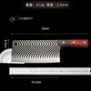 Cuchillo de Cocina Forjado a Mano Hogareño Afilado Cuchillo para Cortar Huesos Corte de Carne Picador de Cocina Chef de Cocina Cuchillo Picador de Doble Propósito