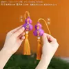 Bolsita de Calabaza Hecha a Mano al por Mayor Amuleto Bolsa para Incienso Bolsa de Bendición para la Salud Bolsa de la Suerte Colgante para el Interior del Teléfono del Coche Bolsita de Amuleto de la Paz