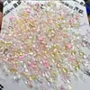 Nueva Colección Primavera y Verano Tormenta de Grava Dulce y Fresca Material de Resina Floral Joyería de Piedra de Cristal Natural DIY
