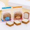 Borrachas Fofas de Pão de Torrada Papelaria para Estudantes Borrachas para Esboço de Exame Lembrancinhas para Jardim de Infância Atacado Fácil de Apagar