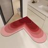 Alfombrilla de suelo de barro de diatomeas suave, alfombrilla absorbente antideslizante, alfombrilla de suelo para baño, baño, inodoro, inodoro, alfombra, venta al por mayor