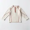 Sudadera con forro polar para niño, nuevo estilo otoño e invierno, chaqueta deportiva moderna de manga larga para niños, top de cuello medio alto para niñas y estudiantes