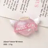 Accesorios de Resina para Manualidades de Dibujos Animados Adornos Serie de Ángeles de Dos Colores Pinzas para el Cabello Fundas para Teléfono Hebillas para Zapatos Llaveros Colgantes Accesorios