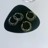 Pendientes de Plata de Celebridad de Internet Pendientes Explosivos Versátiles Pendientes Huecos para Mujer Pendientes Corea del Sur Temperamento Moda Personalidad Exagerados