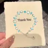 "Paraíso Arco-Íris" Pulseira de Strass Doce Colorida Dopamina Doce Luxo Leve Estilo Fresco de Verão Joia de Mão