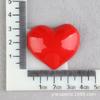 Accesorios de resina con forma de corazón accesorios de corazón de resina accesorios de corazón para manualidades con pegamento de crema para funda de teléfono accesorios para el cabello DIY material para el cabello y los pies accesorios de tampón de tinta para manos y pies