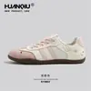 Zapatillas de Entrenamiento Globales Rosas Alemanas para Mujer 2026 Verano Nuevo Modelo Estudiante Versátil Nicho Casual Planas A-Gan Shoes