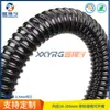 Manguera de alambre resistente a altas temperaturas, tubería de plástico PVC reforzado con enrollado de tendón de res, succión de polvo, ventilación, drenaje, pared interior lisa