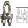 Clip de cable de acero Jinyou clip galvanizado conector de cable clip de lingote clip auténtico