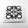 Parche Bordado de Artesanía Compuesta, Parche Bordado de Logo de Marca de Moda, Decoración para Ropa y Parche para Reparación de Agujeros