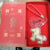 Chaveiro de Ouro Puro 999 Ano do Cavalo Modelo Novo, Pingente de Bolsa, Cordão para Celular, Presente de Aniversário, Presente Atacado