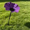 Nuevo Producto Palo de Jardín de Flor de Metal Hecho a Mano Alimentador de Pájaros de Flor de Metal Hecho a Mano