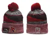 Nueva Gorra de Fútbol 49ers para Otoño e Invierno, Gorro de Punto Cálido Unisex con Letras Bordadas