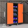 Gabinete de Ferramentas Pesado para Fábricas e Oficinas de Reparo Automotivo, Carrinho de Ferramentas Móvel com Gavetas, Armário de Armazenamento de Ferramentas com Ferragens Espessadas