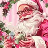 Mm301 Vermelho Natal Papai Noel Feriado Aniversário Louça para 8 Pessoas Conjunto de 4 Peças Prato de Papel Copo de Papel