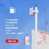 Poste de Vigilancia de Perímetro Exterior Extendido 1.12m 1.8m Soporte de Pared en Forma de L para Cámara Montado Lateralmente