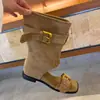 Primeiro Encontro Temporada Estilo Retrô Botas Merade Botas de Cano Alto Sandálias de Verão Femininas 2026 Novo Estilo Par Super Bonito para Usar com Saias Empilhadas